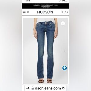 Hudson denim women’s jeans size size 27 style W402DHA